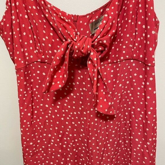 NWT Anthropologie Kachel Jordan Polka Dot Jumpsuit size 10 - Picture 5 of 9